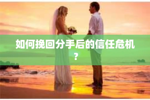 如何挽回分手后的信任危机? 如何挽回分手后的信任危机?