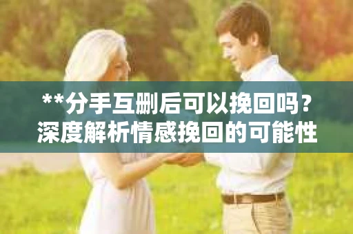 **分手互删后可以挽回吗？深度解析情感挽回的可能性**