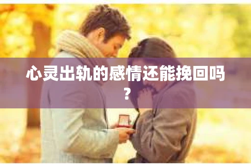 心灵出轨的感情还能挽回吗？
