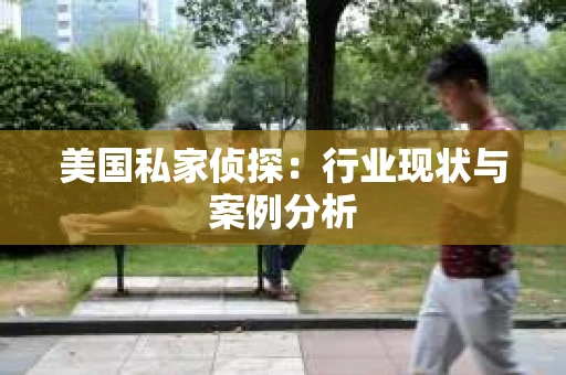 美国私家侦探:行业现状与案例分析 美国私家侦探:行业现状与案例分析
