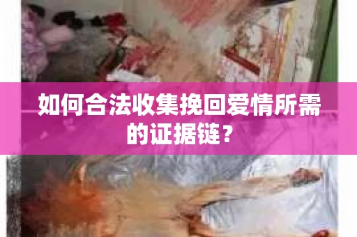 如何合法收集挽回爱情所需的证据链？