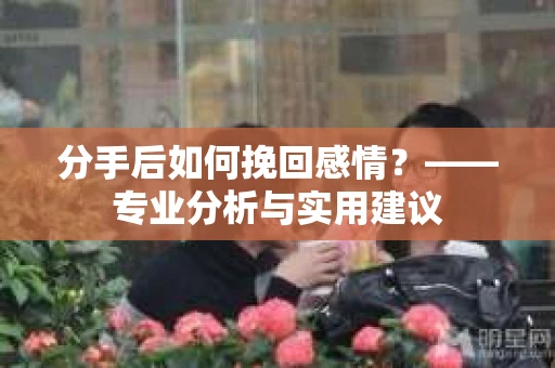 分手后如何挽回感情?——专业分析与实用建议 分手后如何挽回感情?——专业分析与实用建议