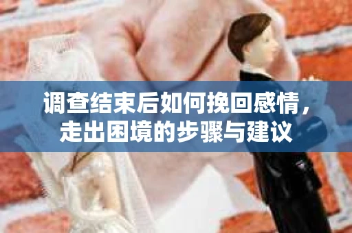 调查结束后如何挽回感情，走出困境的步骤与建议